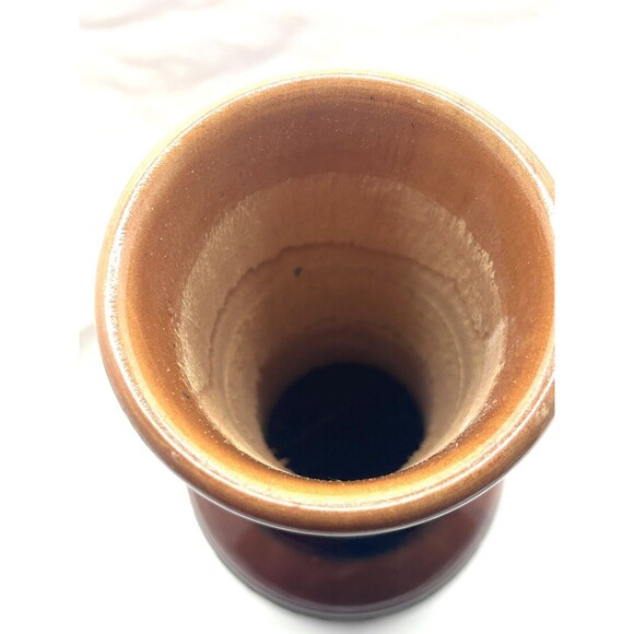 Wooden Etched Vase 10" x 3.5" Diameter LRC3-350 - Picture 5 of 5